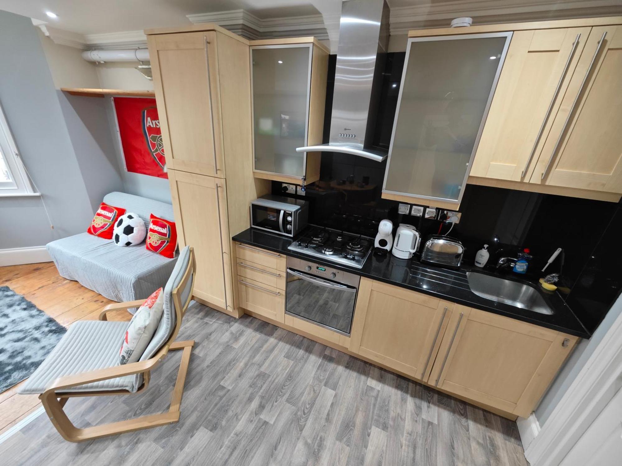 Lovely 1 Bedroom Flat In Finsbury Park/Emirates Stadium Londres Exterior foto